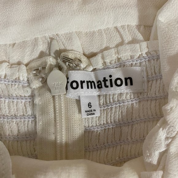 🥳🥳SALE🥳🥳 Reformation Nikita Dress in Ivory - Picture 12 of 16